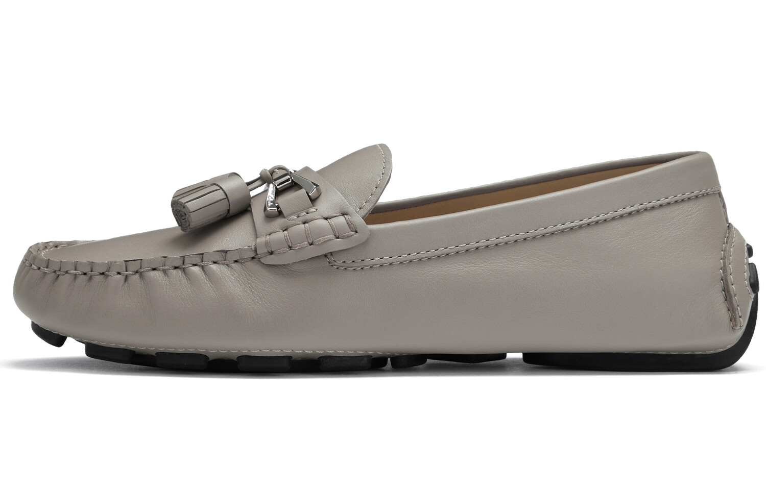 Лоферы женские серые Clarks