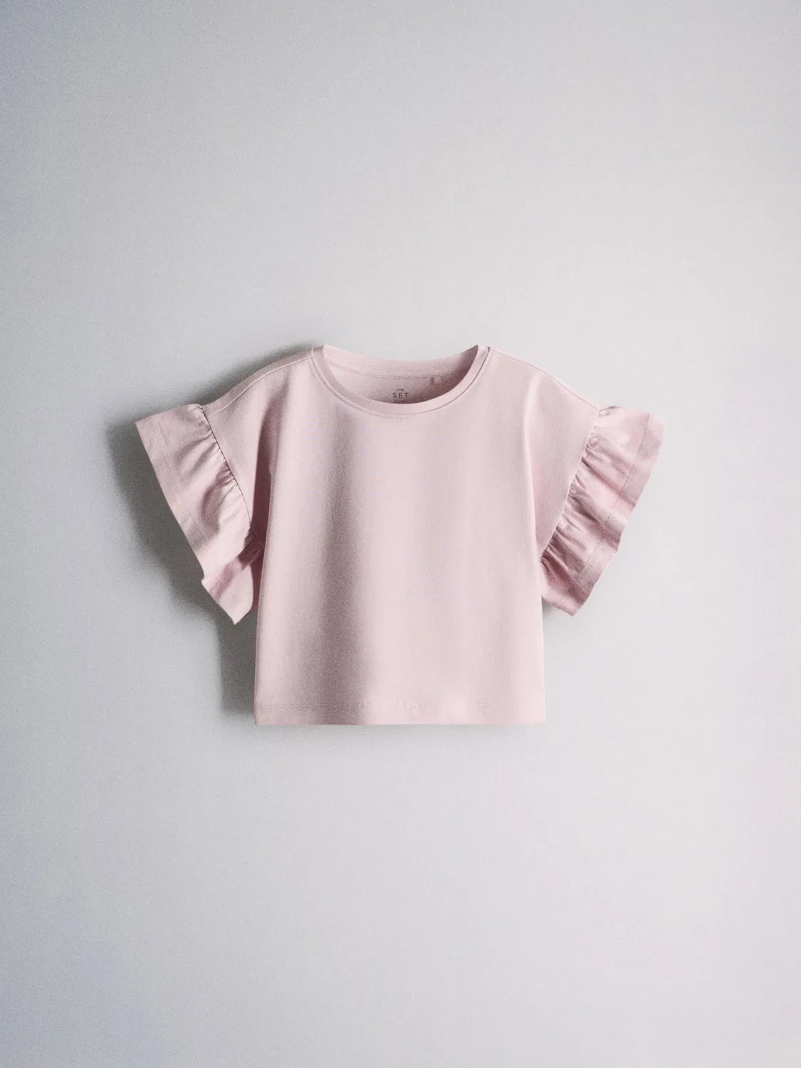 Футболка The Set, Cream/Aubergine/Rose/Rose — фото 2