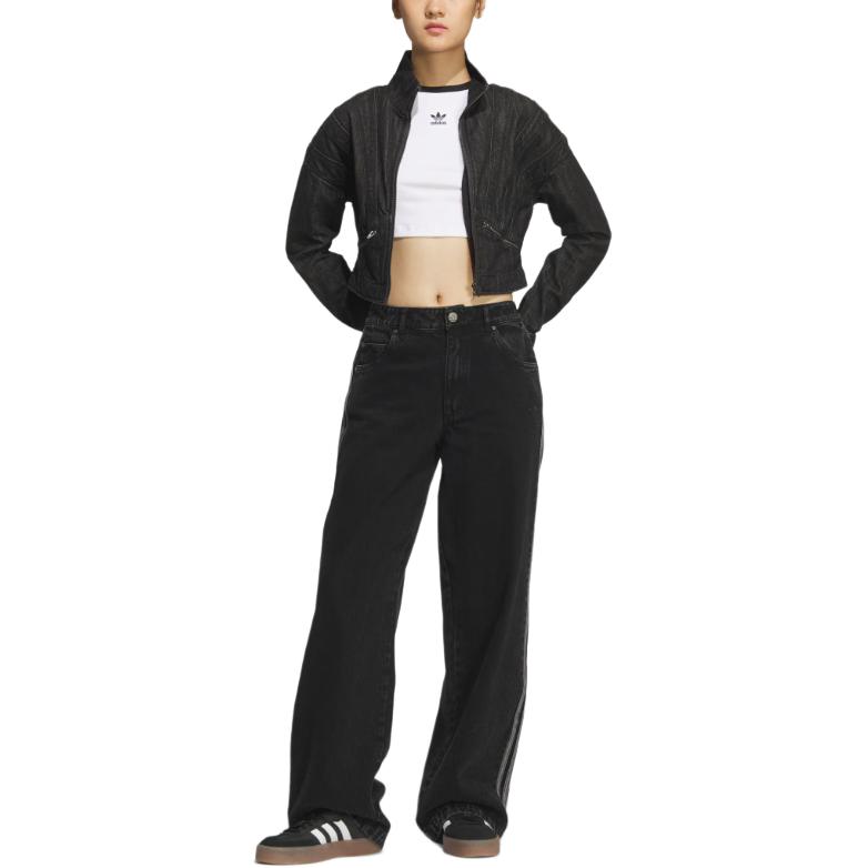 Adidas Originals Куртка джинсовая женская, Denim Black — фото 3