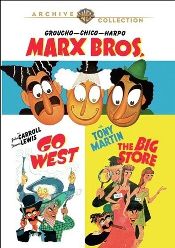 

Диск DVD Marx Bros. Double Feature - Go West / Big Store