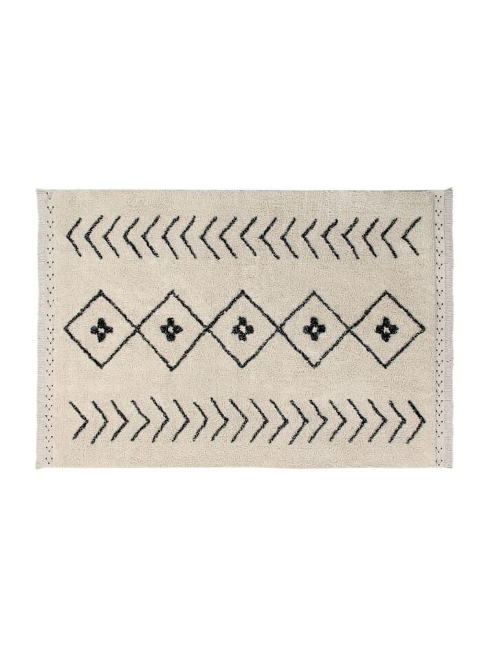 

Ковер Lorena Canals, цвет schwarz/beige