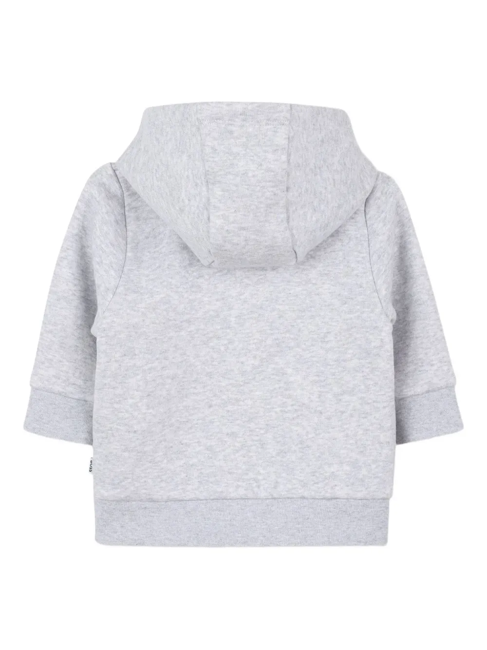 Спортивный костюм на молнии с капюшоном BOSS Kidswear, серый — фото 4