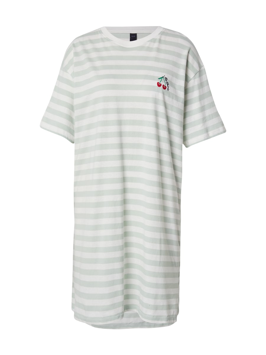 

Ночная рубашка Hunkemöller, зеленый/пастельно-зеленый/белый