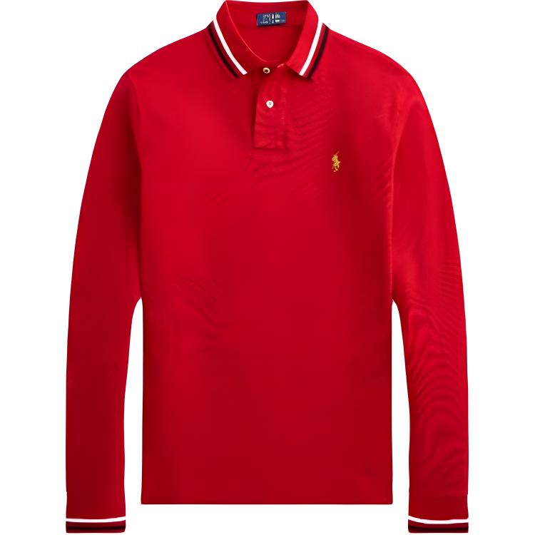 Polo Ralph Lauren Футболка поло мужская red — фото 3