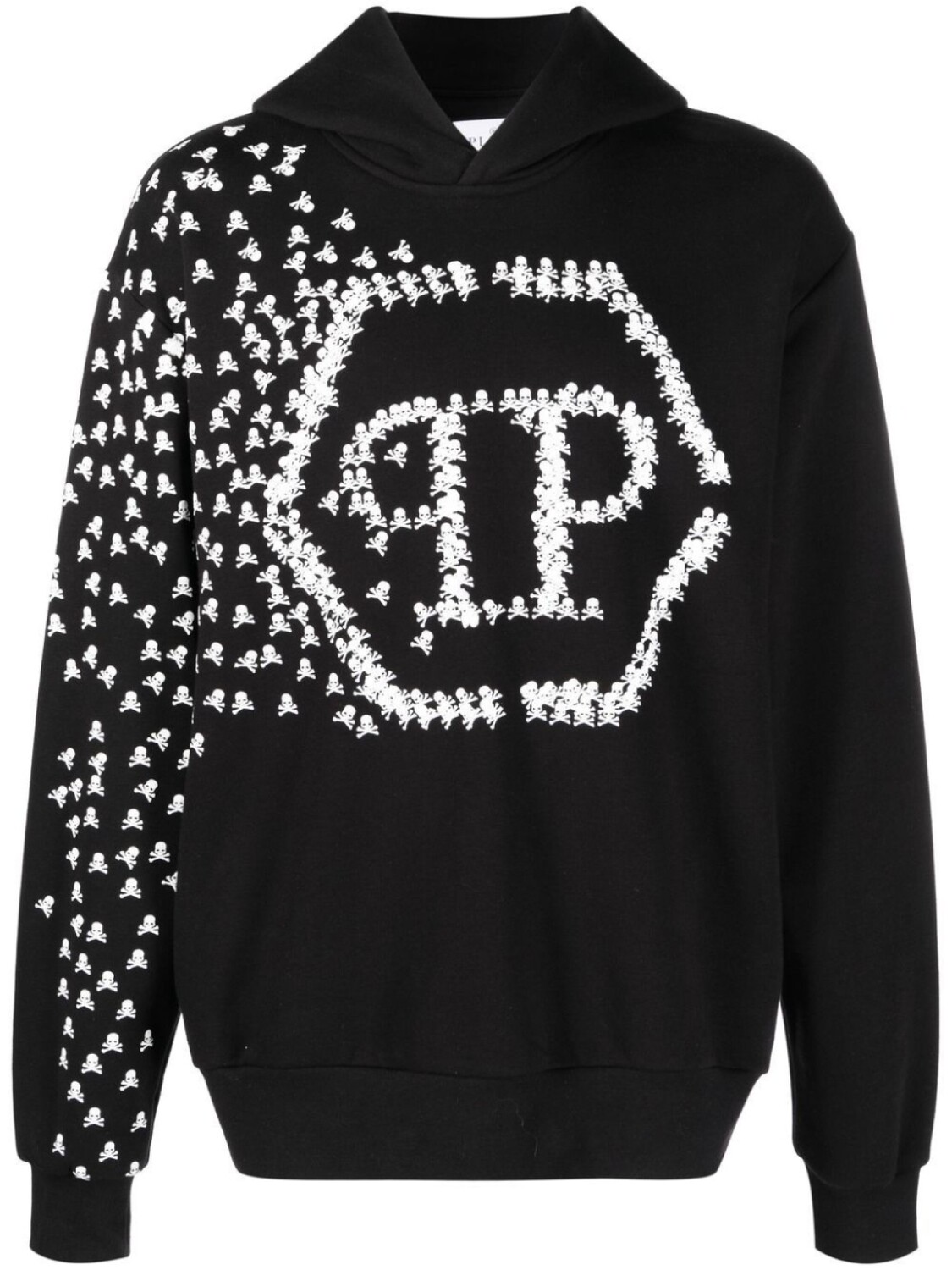 

Philipp Plein худи Skull and Bones, черный