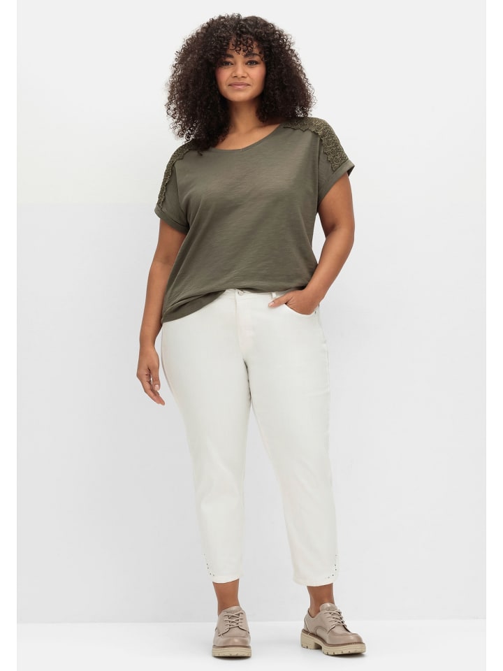 

Джинсы sheego, цвет white denim