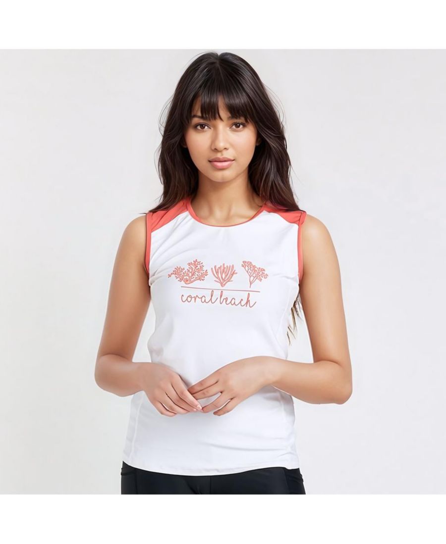 

Купальный топ Maya свободного кроя больших размеров Calypsa, Coral beach / coral