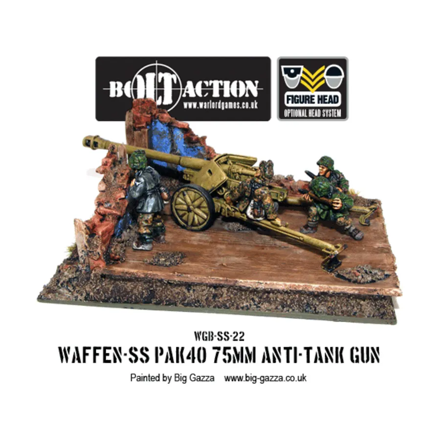 

Ваффен-СС - Пак 40, Bolt Action - German - Waffen-SS (28mm)