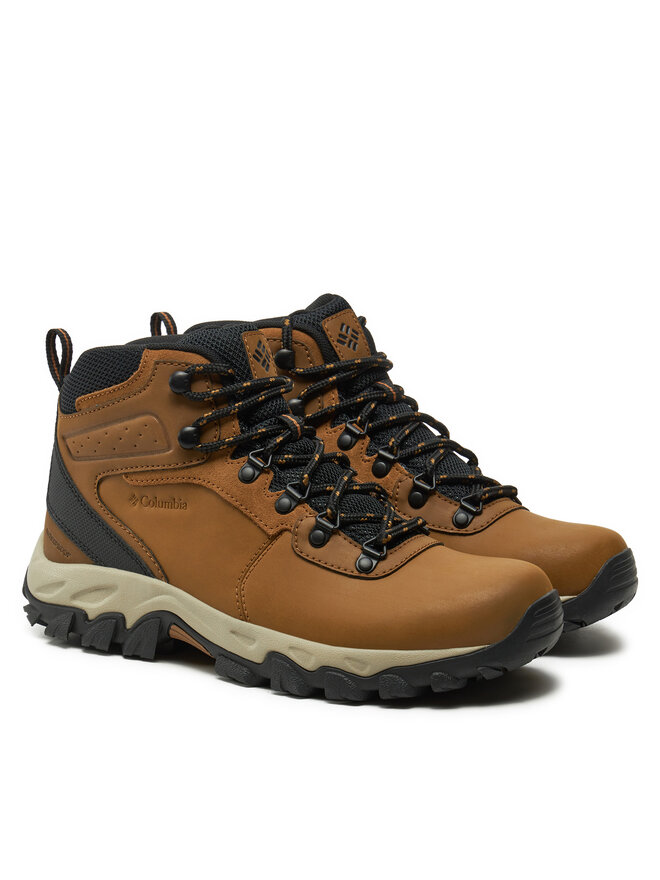 Треккинговые ботинки Columbia Newton Ridge Plus II Waterproof 1594731, коричневый — фото 2