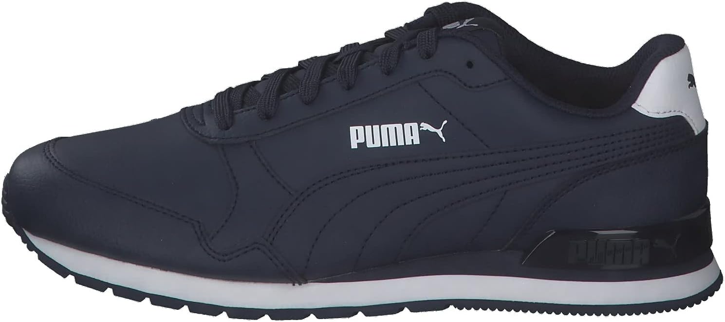 Кроссовки PUMA St Runner унисекс на застежке-липучке, белый — фото 2