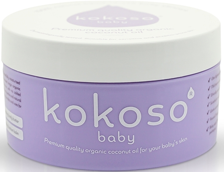 

Кокосовое масло bio Kokoso Baby Kids, dla dzieci od urodzenia 168 g