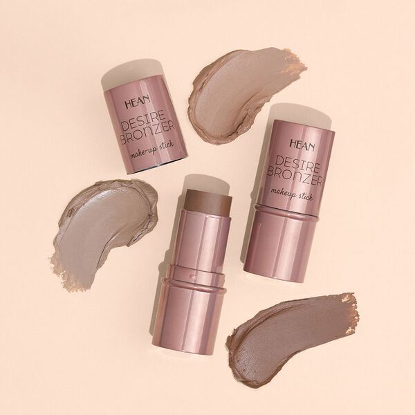 Бронзер для лица 03 горячий шоколад, 5,5 г Hean Desire bronzer, цвет 03 hot chocolate — фото 4