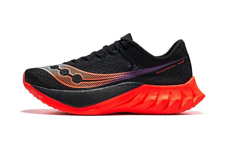 

Кроссовки saucony Endorphin Pro 4 Black Vizired, черный/красный