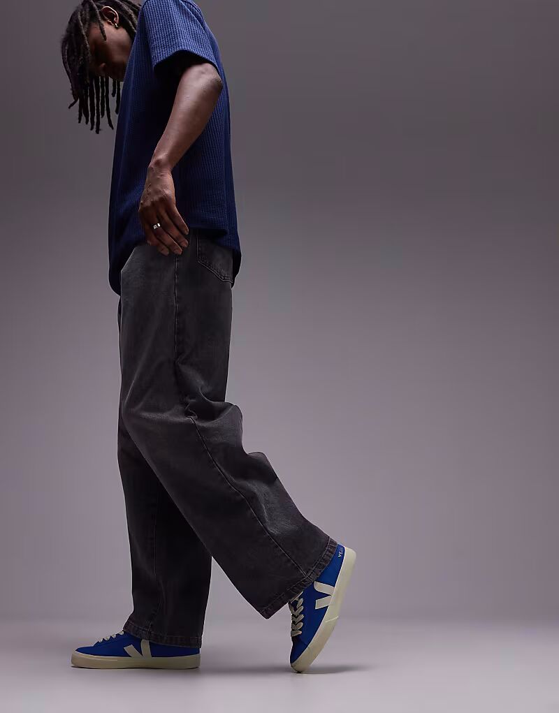 

Смелые кроссовки VEJA Campo цвета индиго pierre