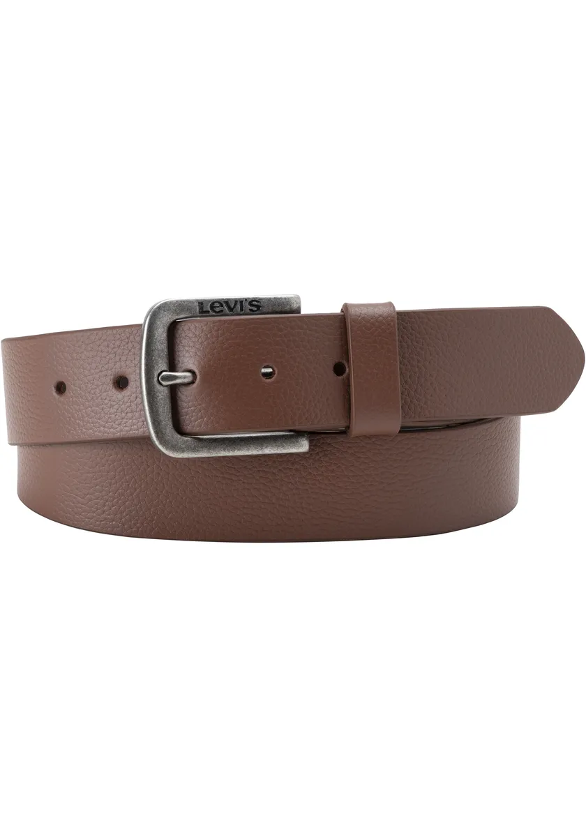 

Кожаный ремень Levi's "HIS METAL BELT", ADLER POINT METAL BELT, коричневый