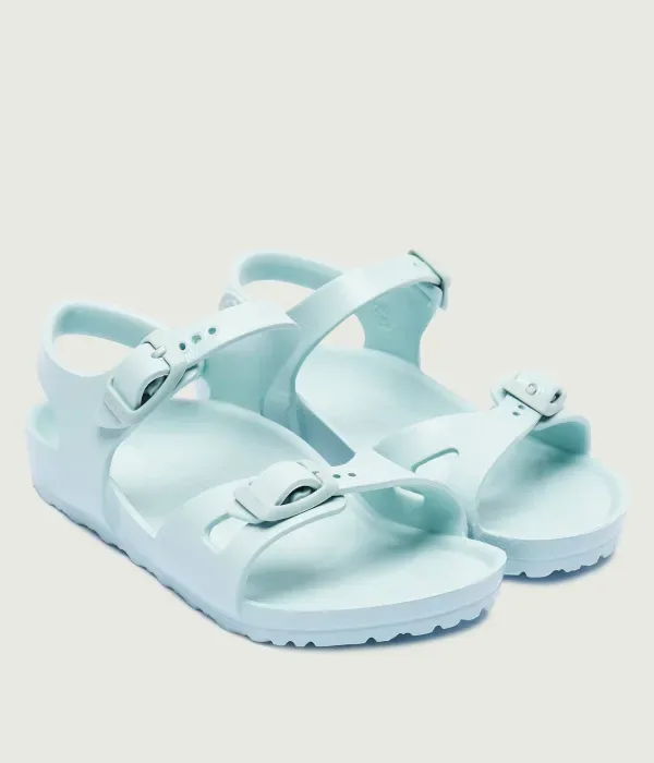Сандалии Rio EVA narrow fit Birkenstock, небесно-голубой — фото 3