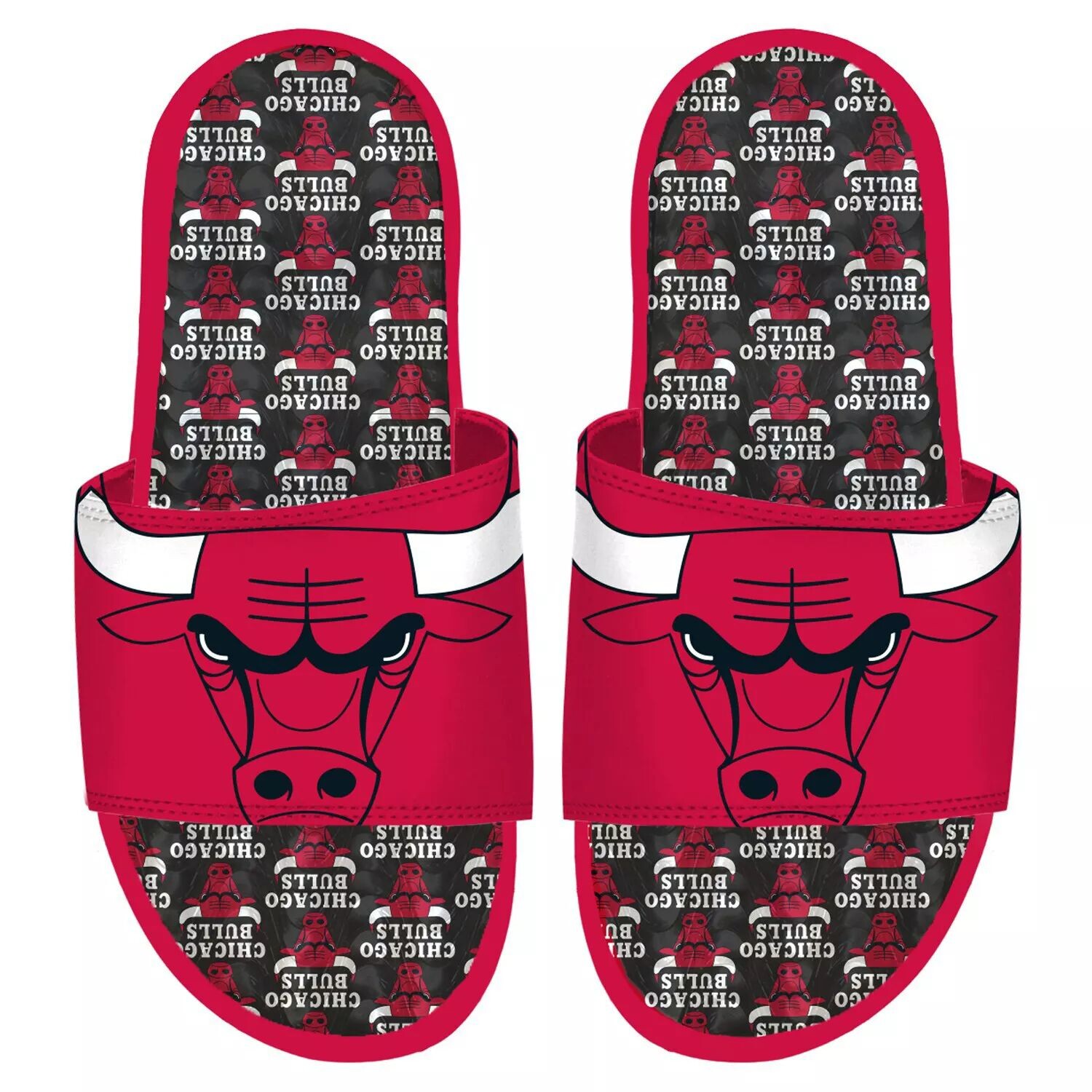 

Гелевые шлепанцы с узором ISlide Chicago Bulls Team