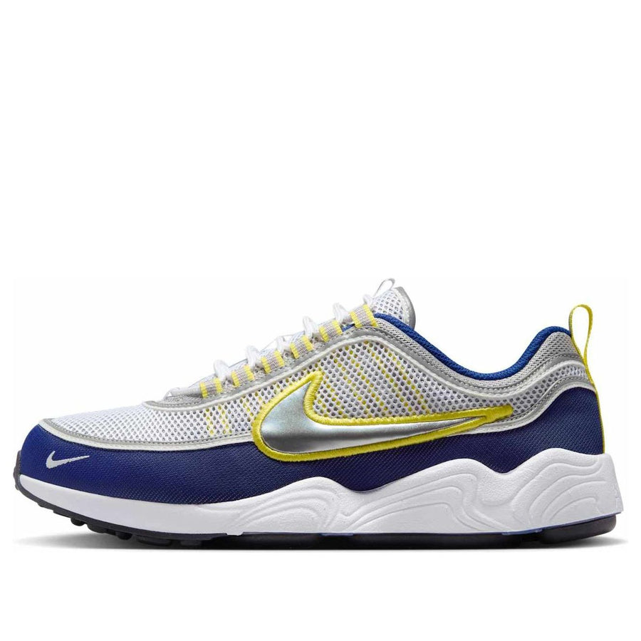 

Кроссовки Nike Air Zoom Spiridon SP 'Deep Royal Yellow Strike' 2025, серебряный