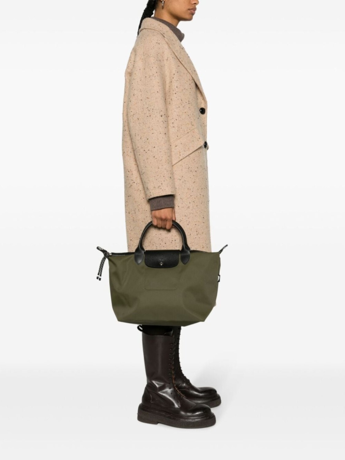Большая сумка Longchamp Le Pliage Energy, зеленый — фото 2