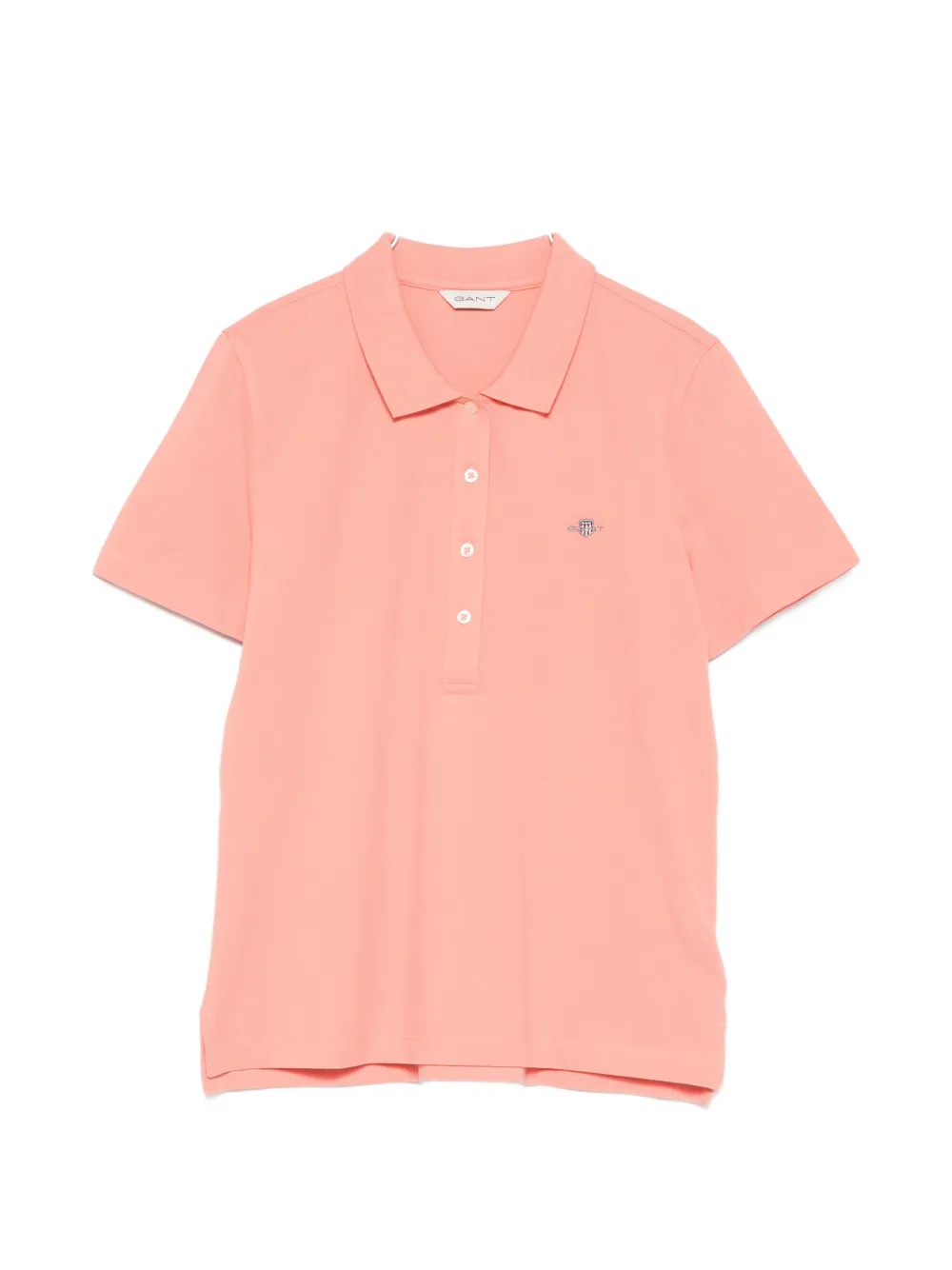 

Поло с короткими рукавами Gant, оранжевый