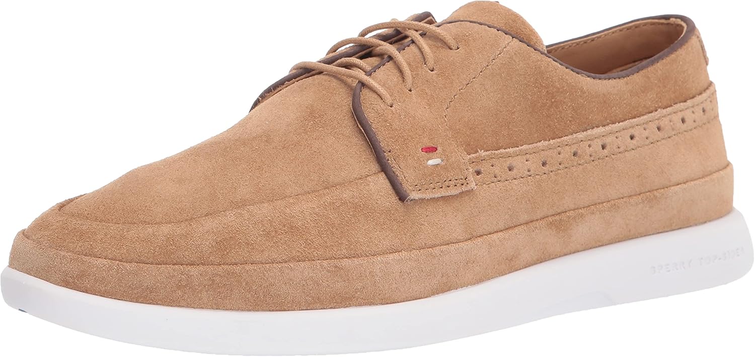 

Мужские кожаные оксфорды Sperry Gold Plushwave Cabo с 4 отверстиями, светло-коричневый
