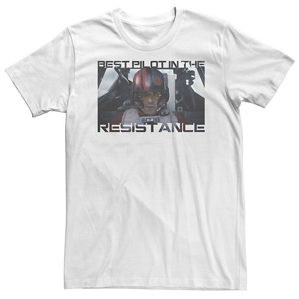 

Футболка Big & Tall Force Awakens Poe Best Pilot Star Wars