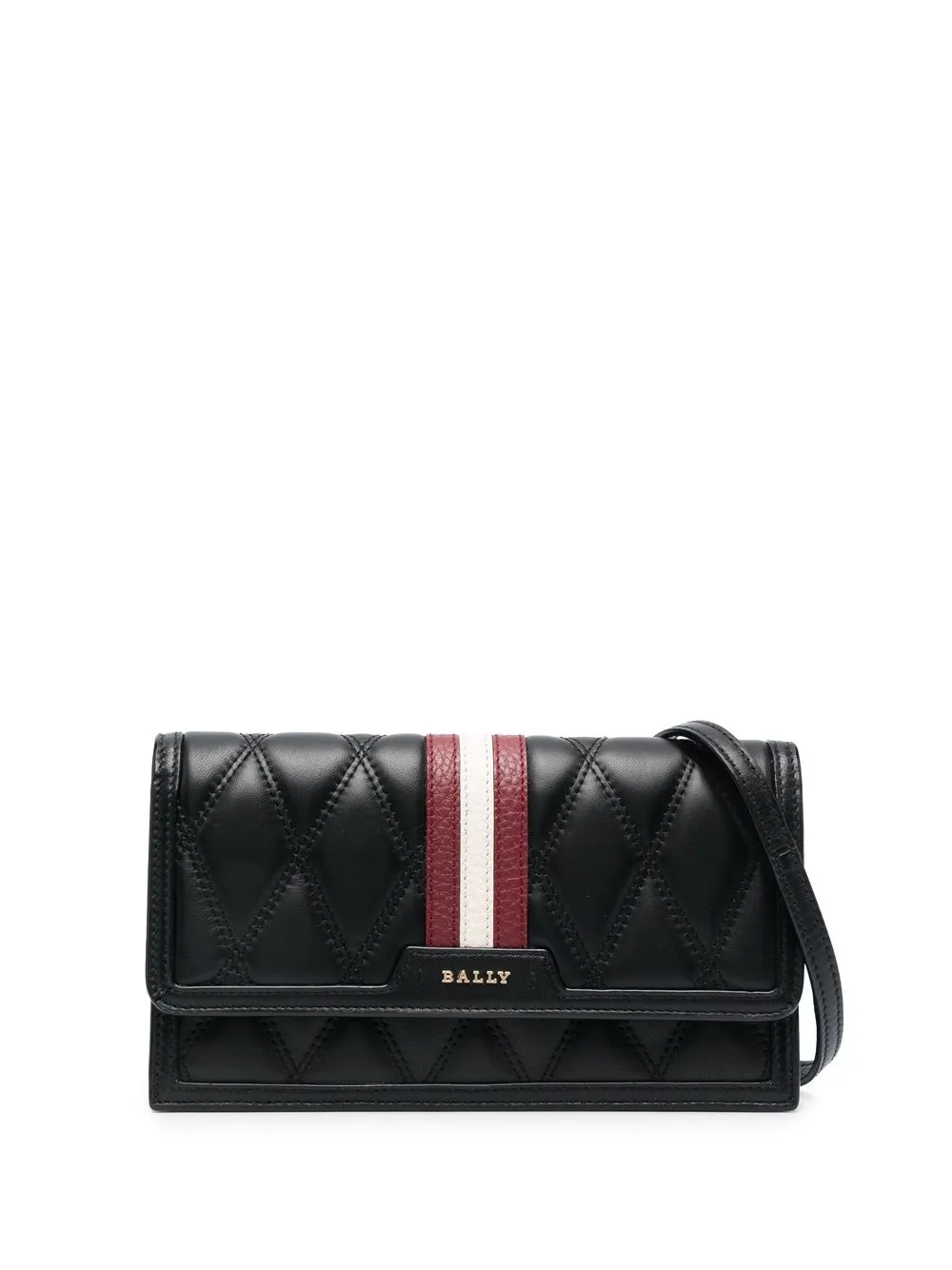 

Стеганая сумка на плечо Bally, черный
