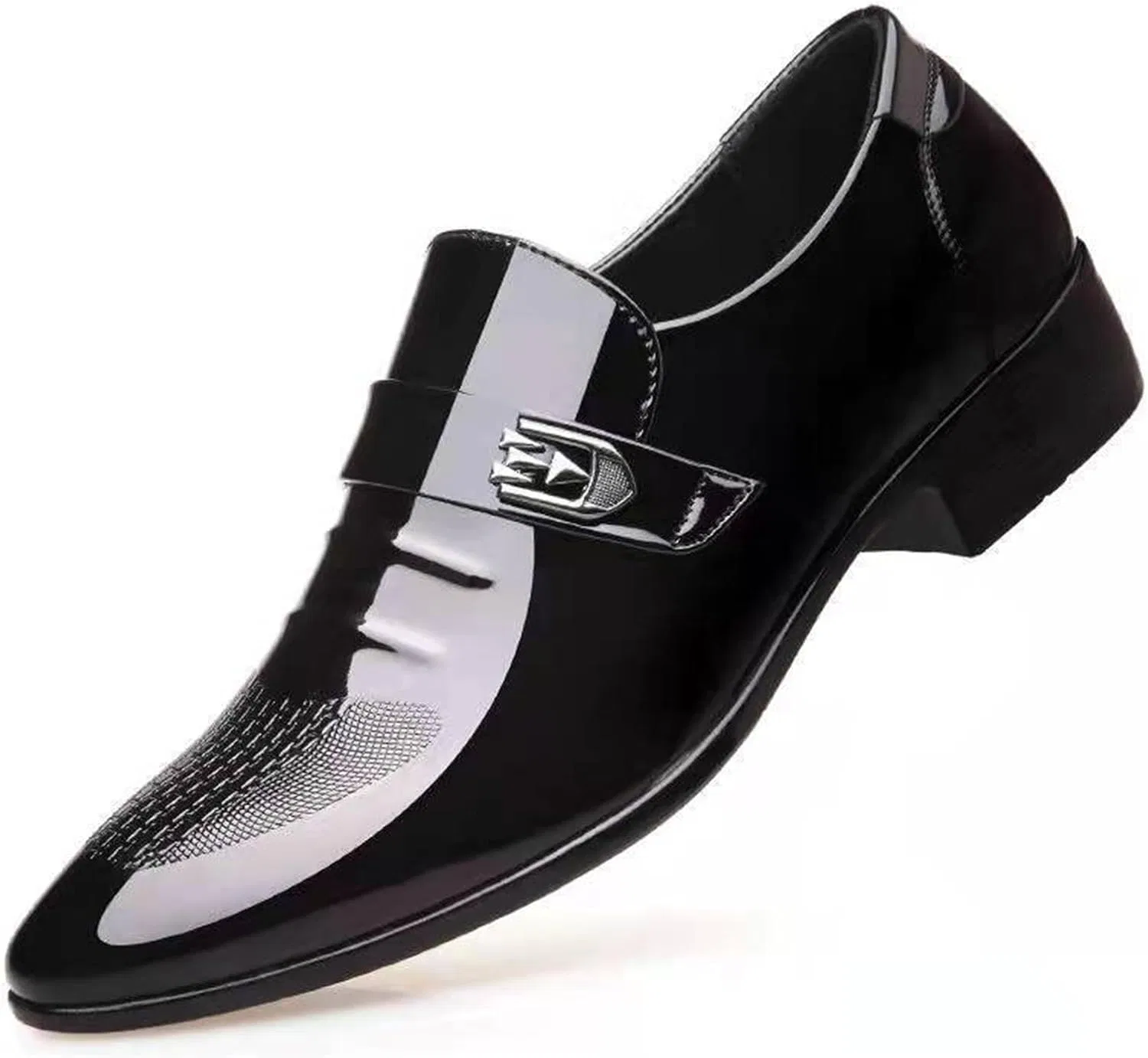 Туфли кожаные формальные Loafers Black EXAMEEEU