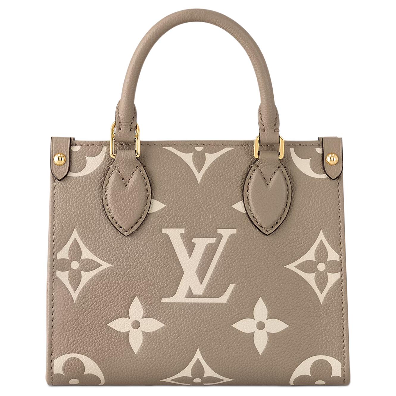 

LOUIS VUITTON Сумка OnTheGo Bb Dove Gray/Cream