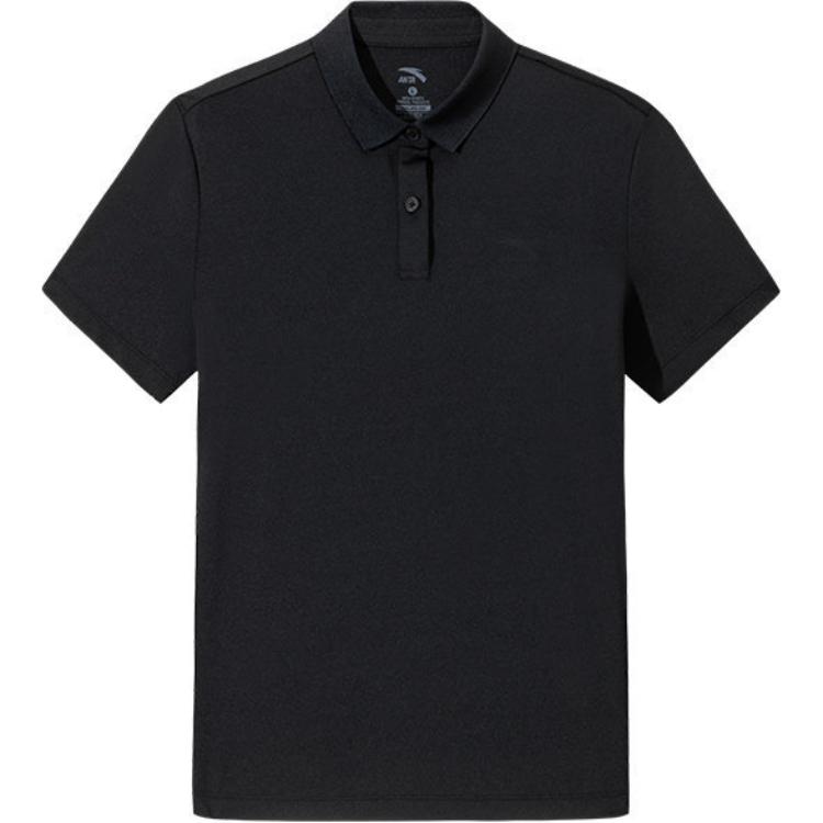 

Футболка-поло Life Collection женская черная ANTA, черный