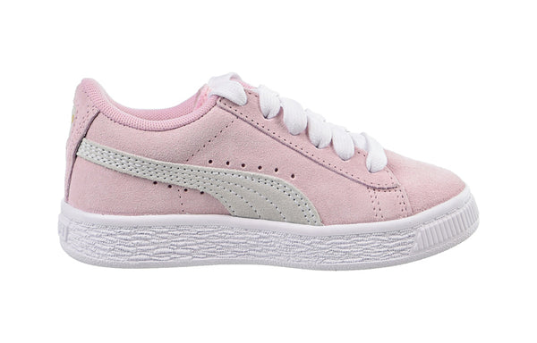 Кроссовки suede little 'pink lady' Puma, розовый — фото 2