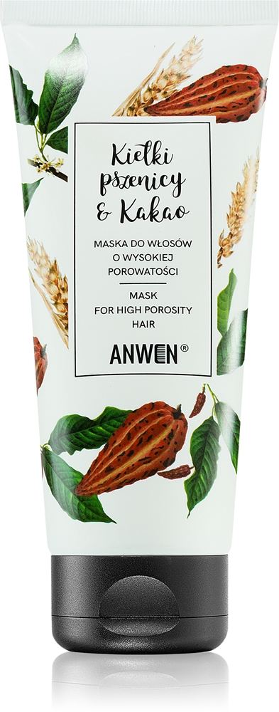 

Маска для волос из пшеницы и какао Anwen, high porosity 200 мл