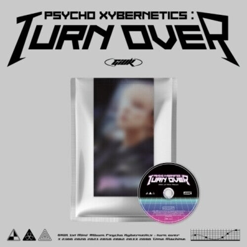 

CD диск Giuk ( Onewe ): Psycho Xybernetics : Turn Over - incl. 72pg Photobook, Sticker, Folded Poster, 2 Photocards, ID Card, Lyric Poster, Ornament, Accordion Card + Film Mark