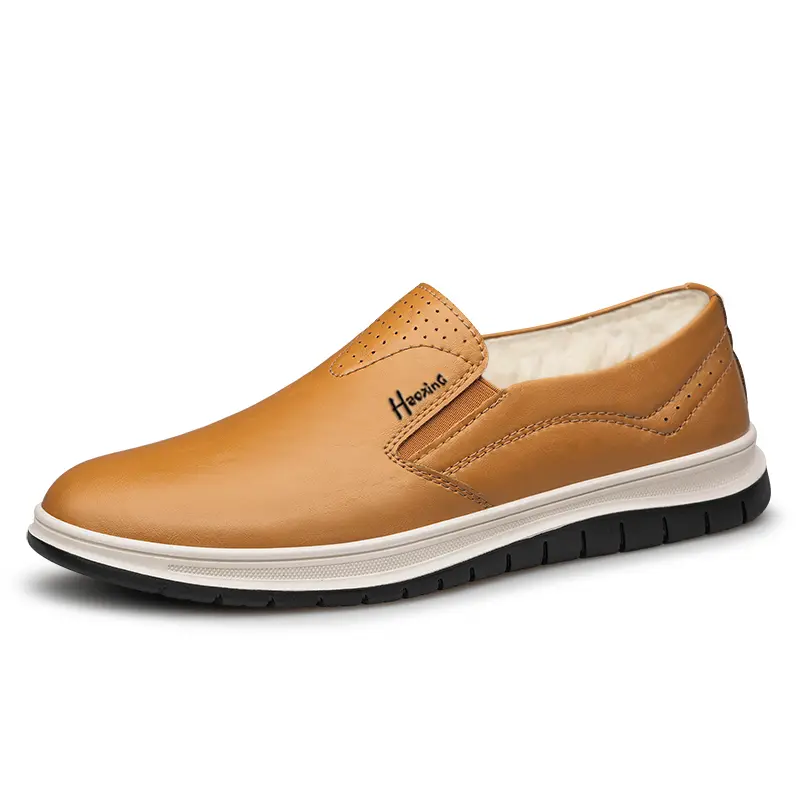 

Extravagant Мужские повседневные туфли светло-коричневые на флисовой подкладке, цвет Light Brown-Fleece-Lined