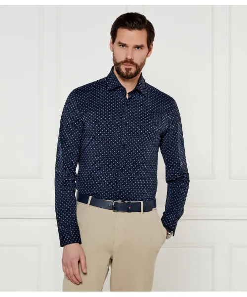 

Рубашка p-hank-kent-c1-222 Slim fit Boss, синий