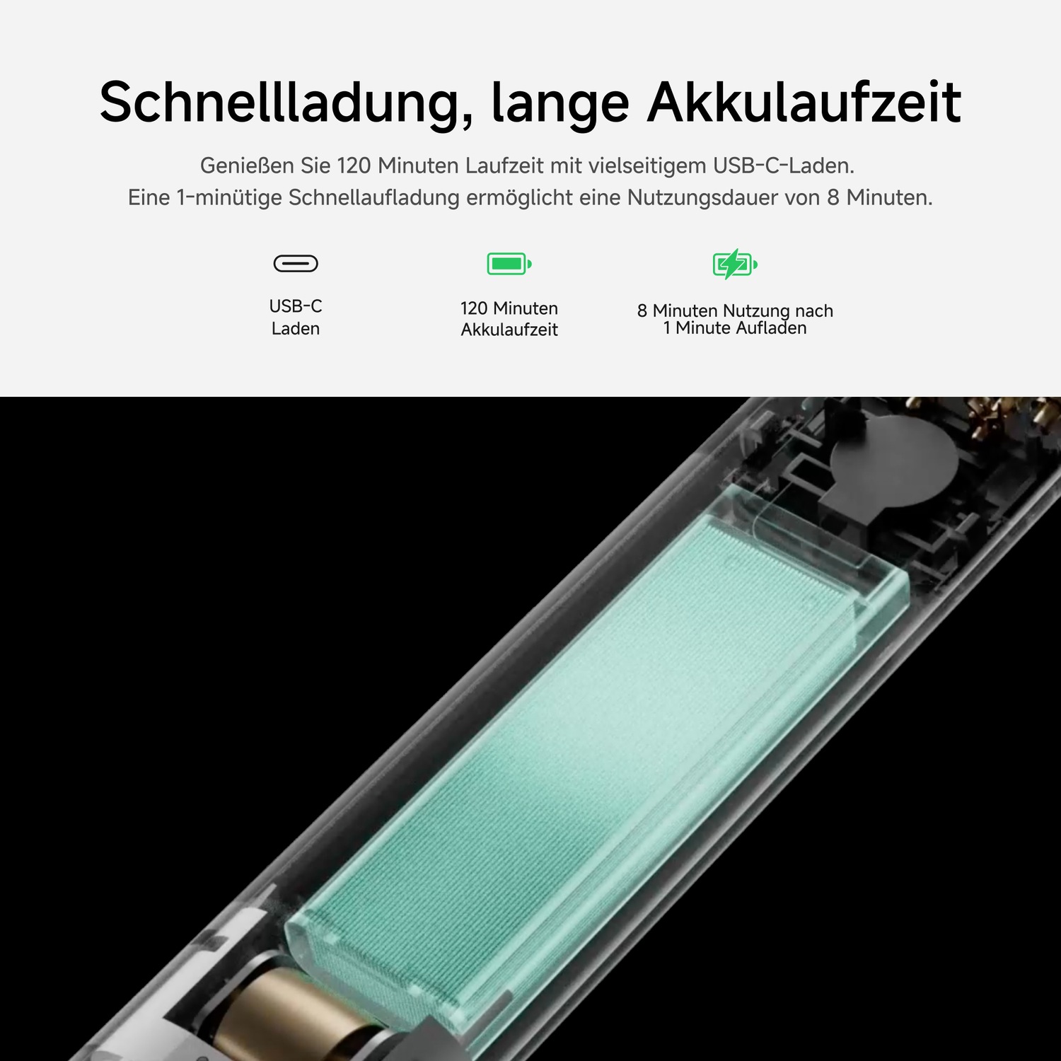 Бритва t1 pro rasierer space grau aluminium Laifen, original aluminum, количество 1 шт. — фото 4