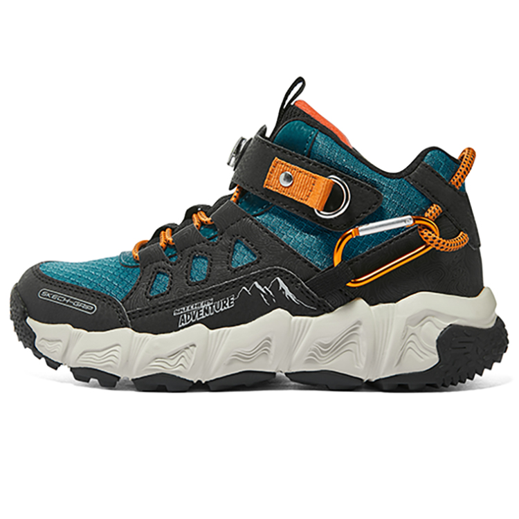 

Детская повседневная обувь для начальной школы Skechers, Black Multicolor