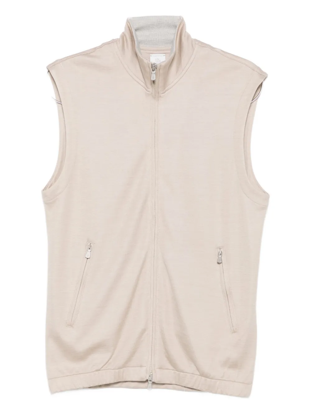 

Жилет-свитер на молнии спереди Eleventy, нейтральный