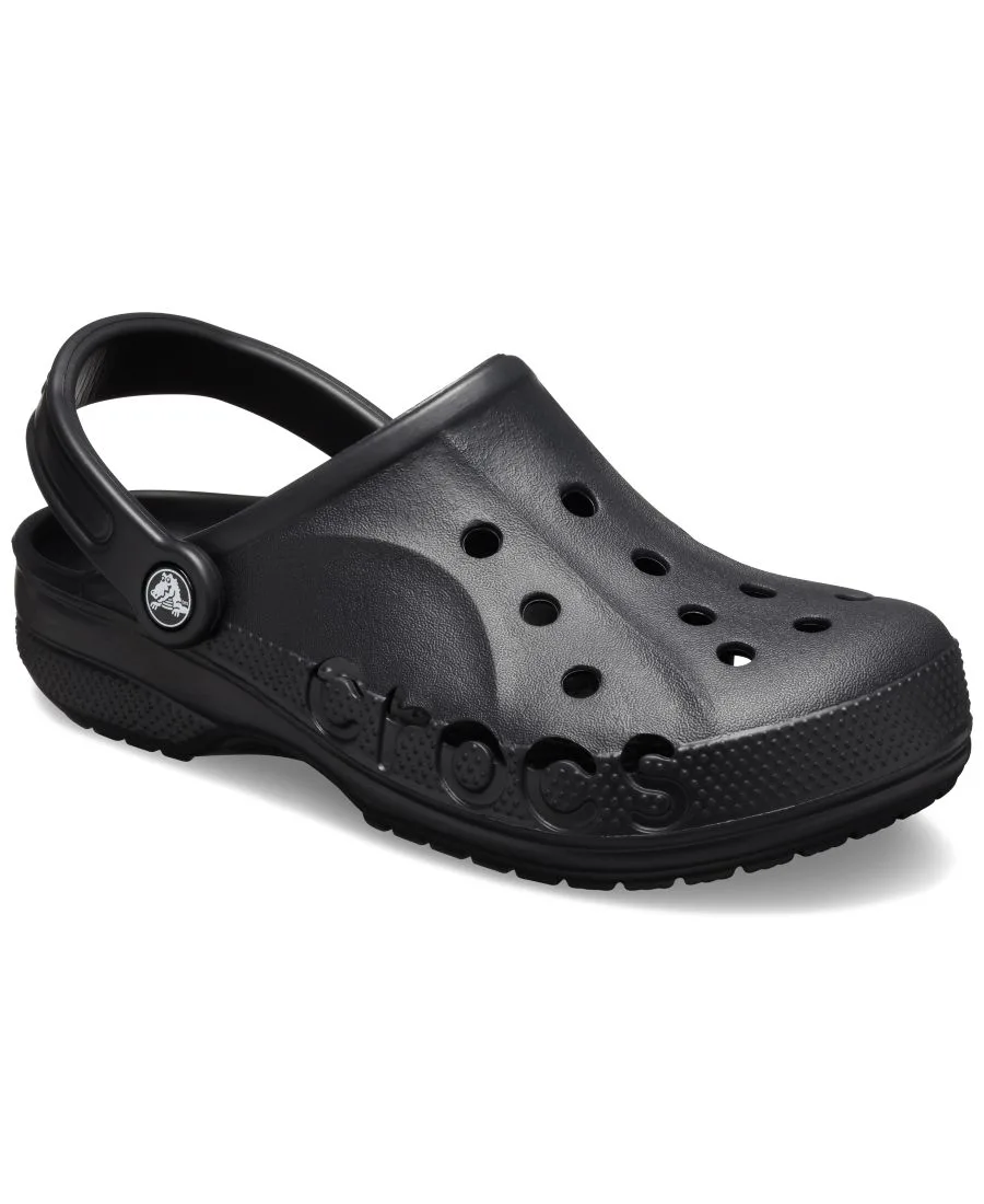 Мужские и женские классические сабо Baya от Finish Line Crocs, черный