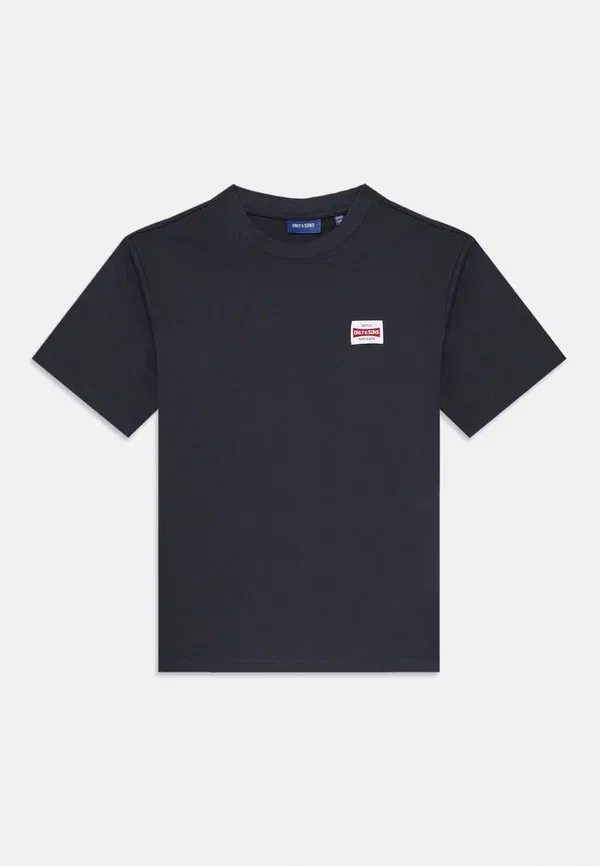 Футболка Only & Sons Junior Osjfred life rlx ss label tee basic t-shirt, темно-синий — фото 2
