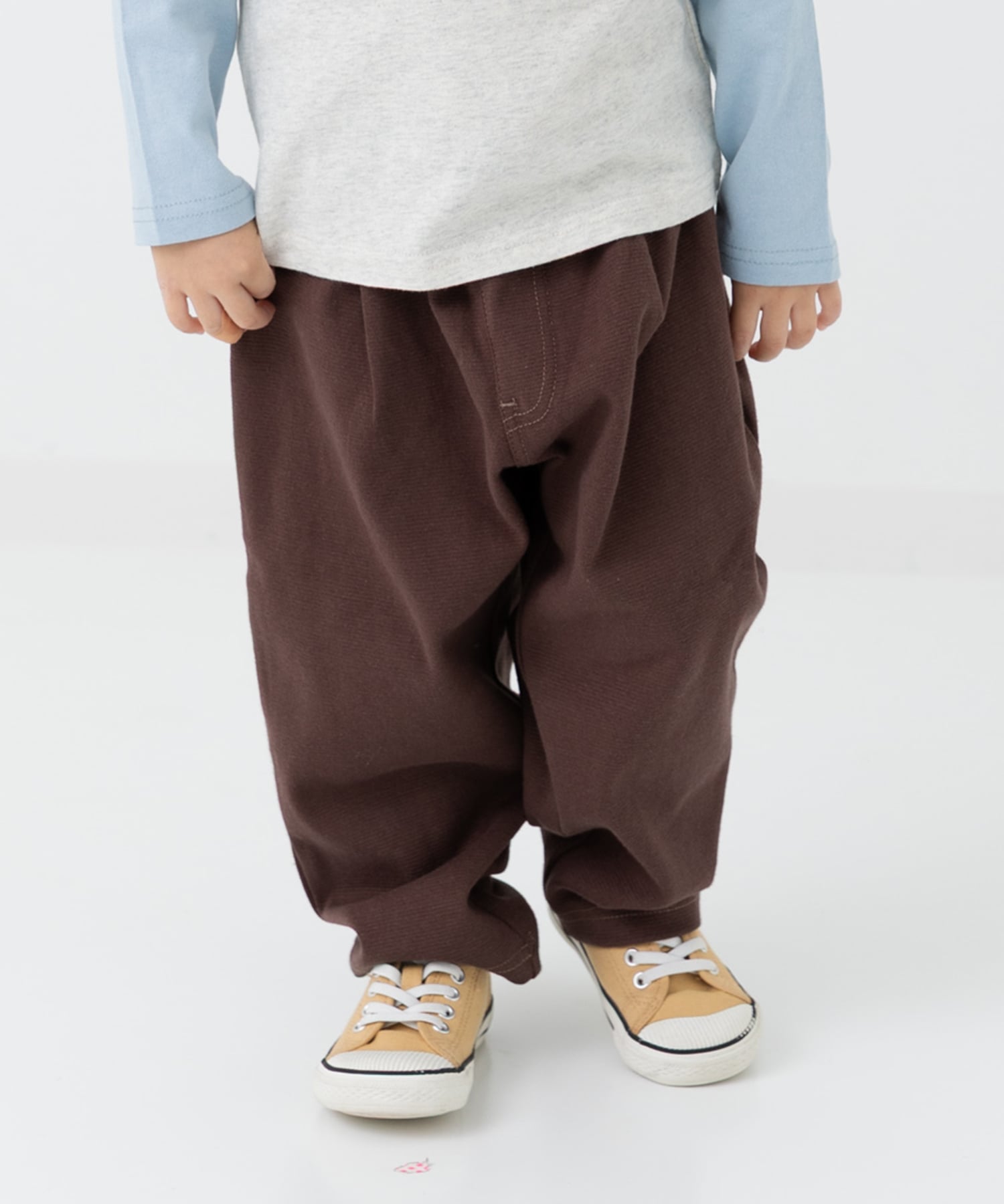 Широкие брюки из эластичной ткани Hyper Stretch Chil2, brown