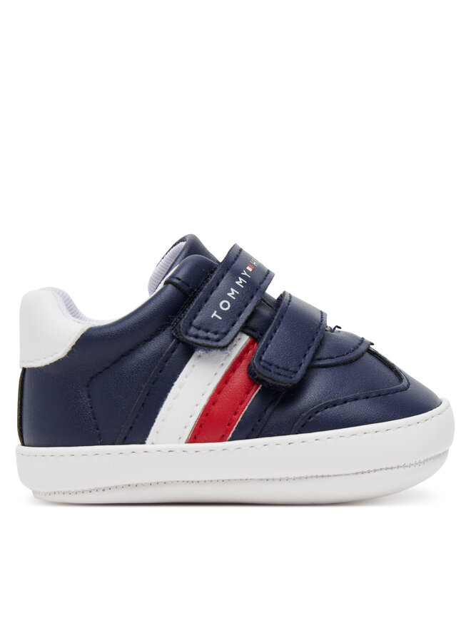 

Кроссовки Stripe Low Cut Velcro T0B9-33831-1433 Tommy Hilfiger, синий