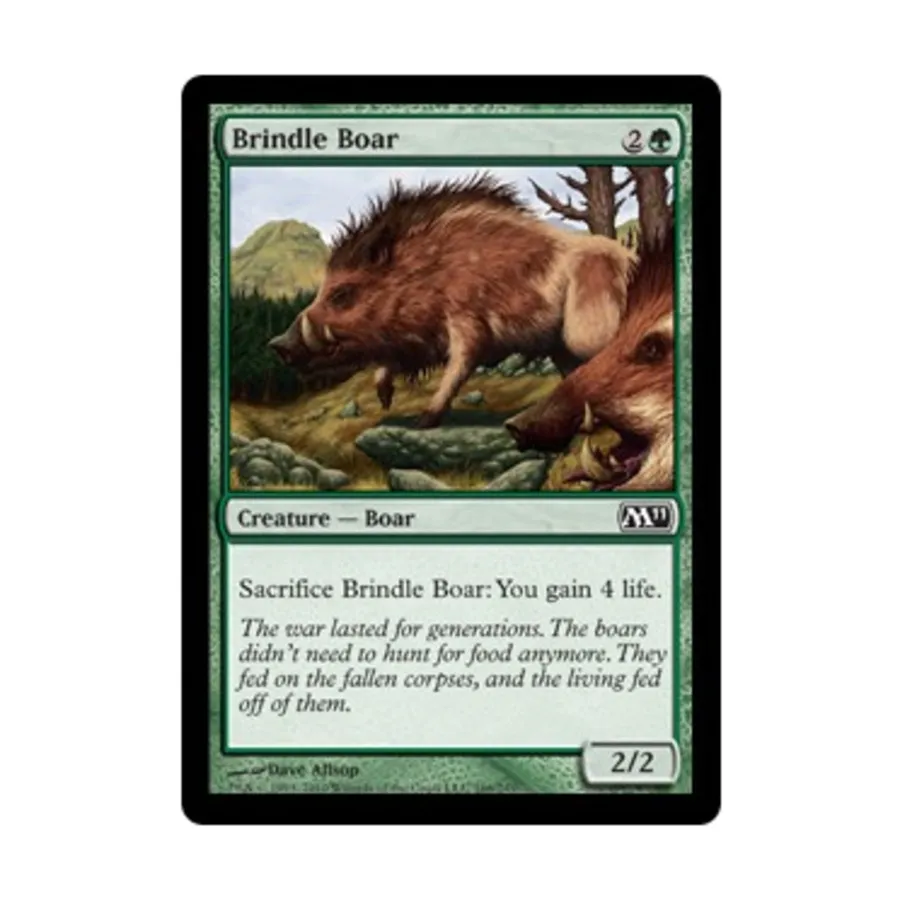 

CCG Тигровый кабан (C), MTG - Magic 2011