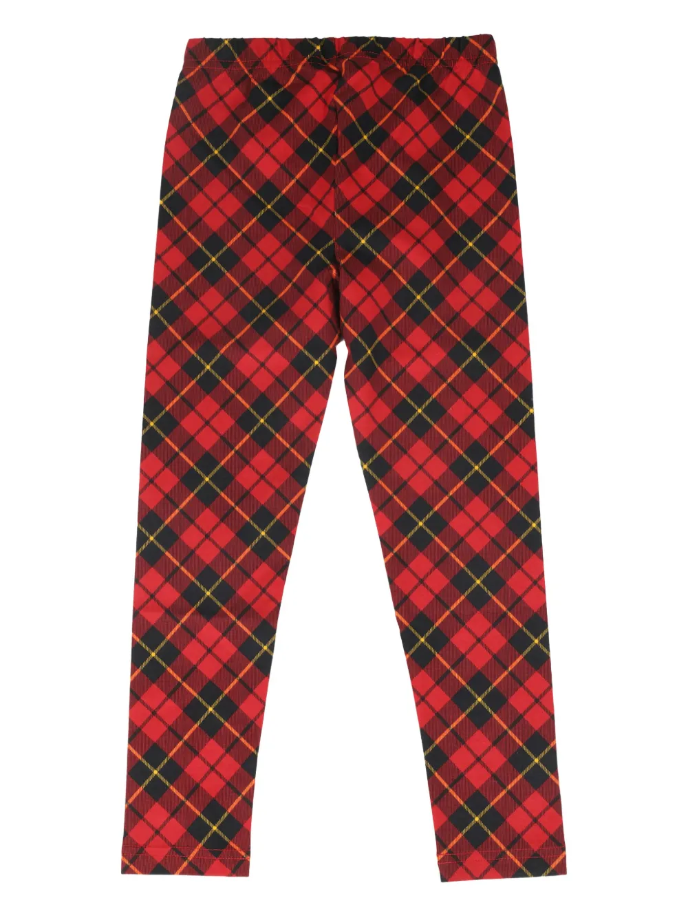 Легинсы в клетку Polo Ralph Lauren Kids, красный — фото 2