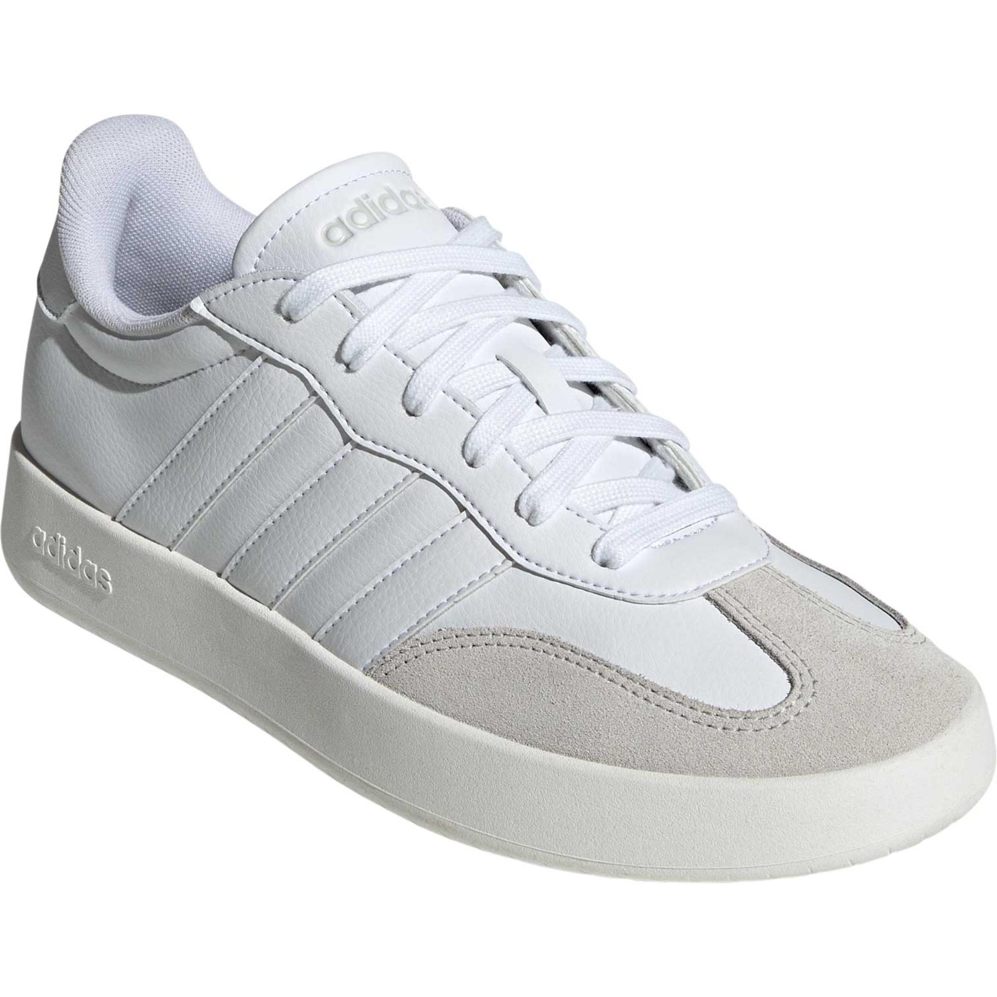 Мужские повседневные туфли Barreda Adidas, White/White/Grey — фото 2
