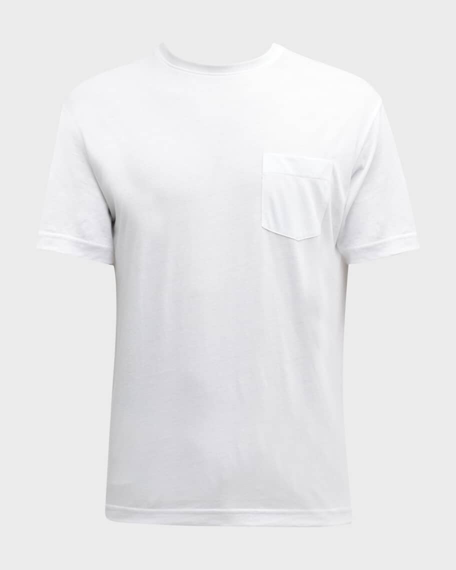 

Мужская летняя футболка с карманом Seaside Peter Millar, Коричневый, Мужская летняя футболка с карманом Seaside Peter Millar