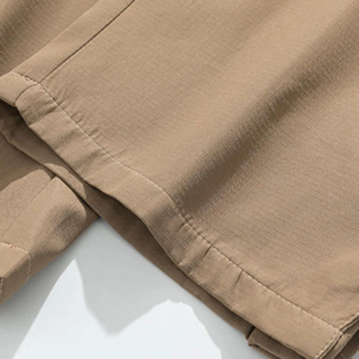 Джинсы свободные мужские, Khaki — фото 4