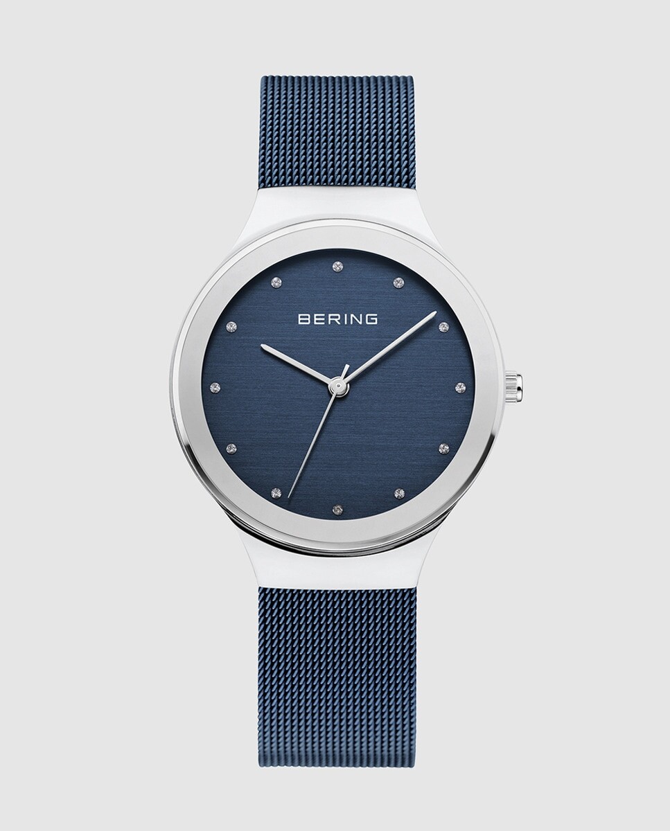 

Bering 12934-307 женские часы из синей стали Bering, синий