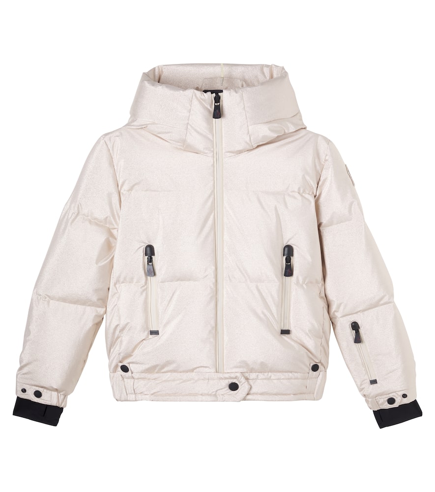 

Фиолетовая пуховая куртка с металлическим эффектом Moncler Grenoble Enfant, Metallic Warm Silver