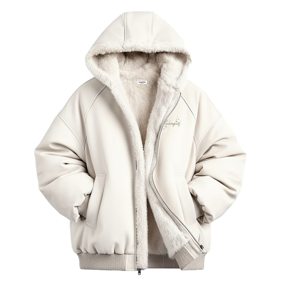 

Пуховик Unisex Hooded Thickened Puffer Jacket HUANQIU, оранжевый